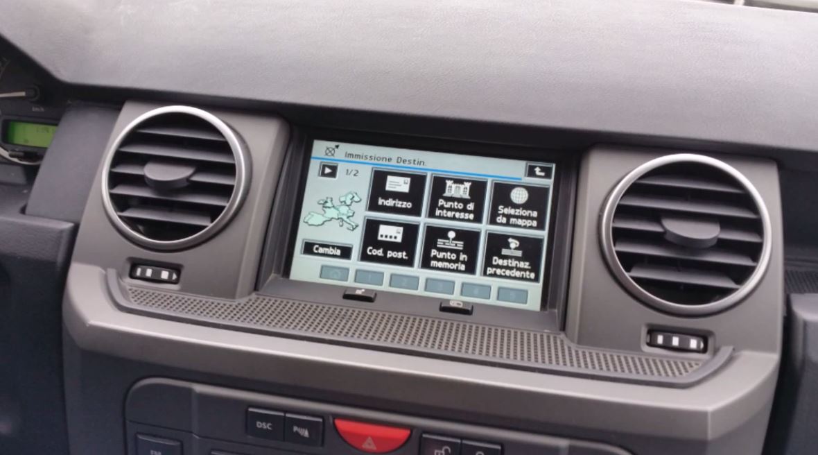 Software Service Land Rover Passion - Abilitazione Navigatore in movimento su Discovery 3 Range Rover Sport