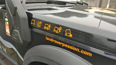 Terrain Response Sticker - Orange