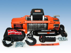 Verricello Winchmax SL 12V 13500lb Cavo sintetico