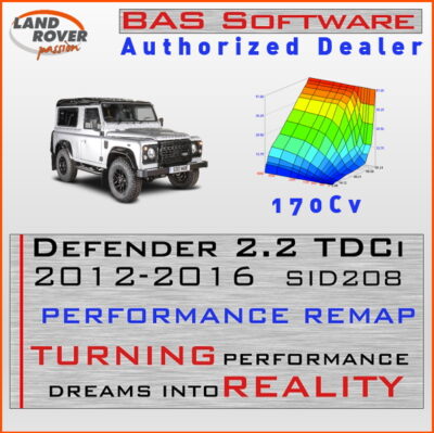 Mappatura Defender Puma 2.2 TDCi - 170Cv