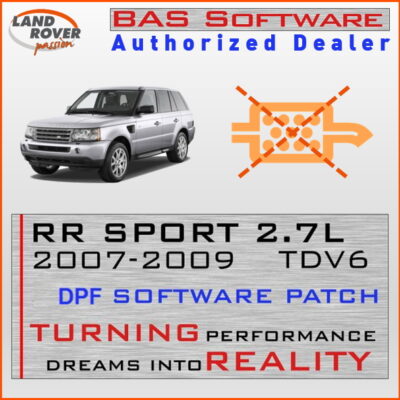 Rimozione DPF per Range Rover Sport TDV6