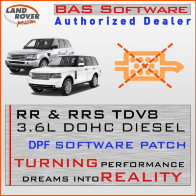 Rimozione DPF per Range Rover e Range Rover Sport TDV8
