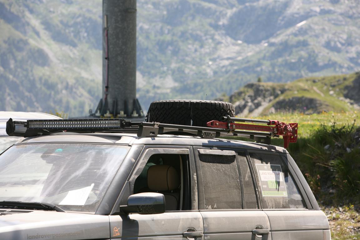 Roof rack Out Rack Ultra slim for Range Rover L322 LRP