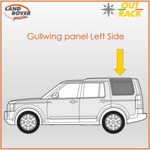 Out-Rack L319 Gullwing - Left Panel