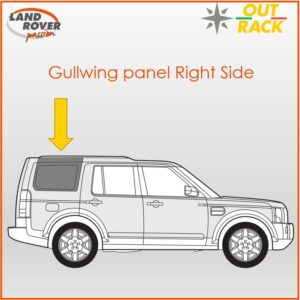 Out-Rack L319 Gullwing - Right Panel