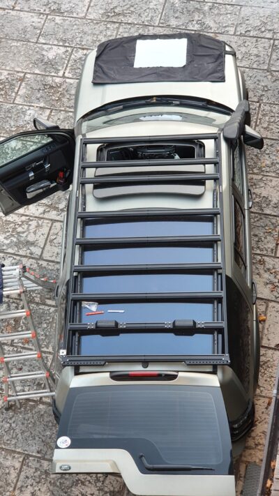 Roof rack ULTRA SLIM for Land Rover Discovery 3/4 – Installation without rails