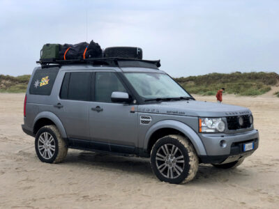 Roof rack for Land Rover Discovery 3/4 – Installation on short rails