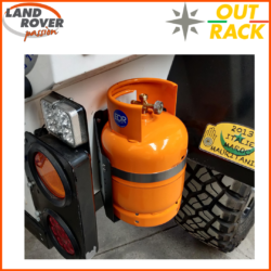 Out-Rack Propane tank holder