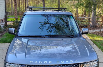 Roof Rack Out-Rack Range Rover L322 short-Front view