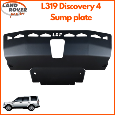 LRP Discovery 4 L319 Black Sump Plate
