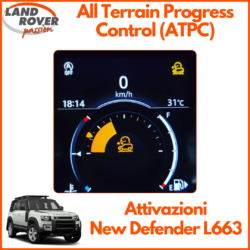 LRP Defender L663 Attivazione All Terrain Progress Control  ATPC