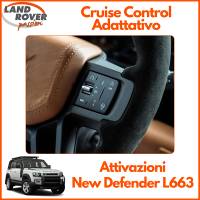 LRP Defender L663 Attivazione Cruise Control Adattativo