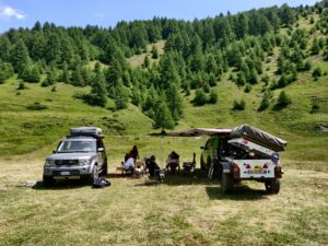 LRP Awning Rockalu 450 left side overlanding