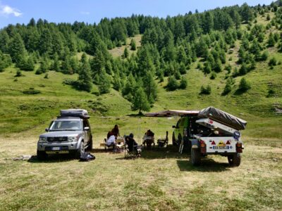 LRP Awning Rockalu 450 left side overlanding