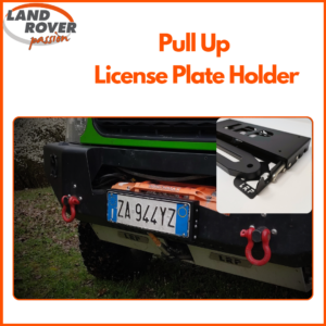 LRP Pull Up License Plate Holder