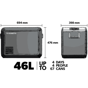 LRP Dometic Cooler CFX3 45