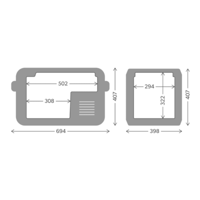 LRP Dometic Cooler CFX5 35
