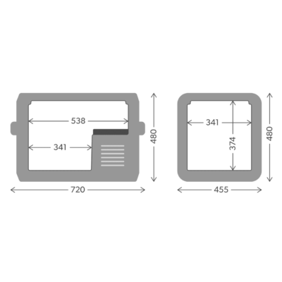 LRP Dometic Cooler CFX5 55IM